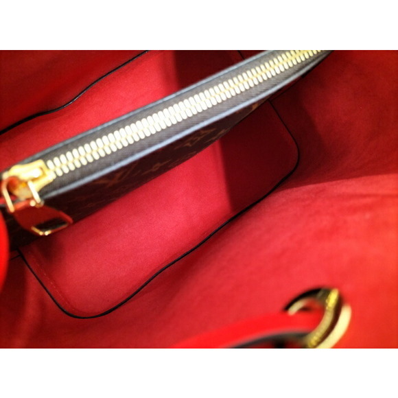 Louis Vuitton NeoNoe Monogram Coquelicot Shoulder Bag - Picture 9 of 9